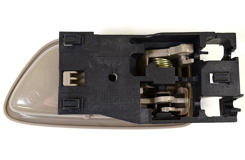 Eynpire 8063 Front/Rear Right Passenger Side Interior Door Handle Beige/Tan Compatible with 2001-2007 Toyota Sequoia; 2004-2006 Toyota Tundra (Crew Cab Only) - Image 2